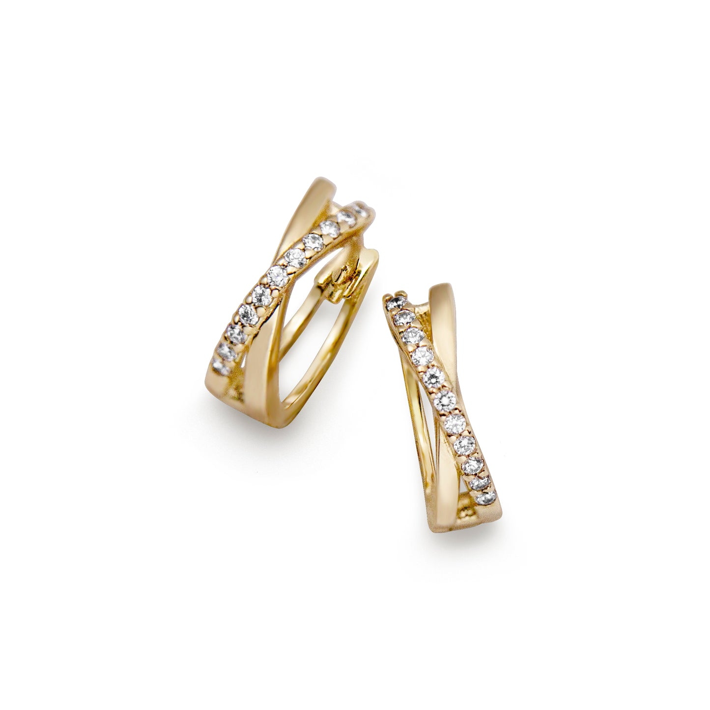 Guldörhänge Creol Kryss KZ