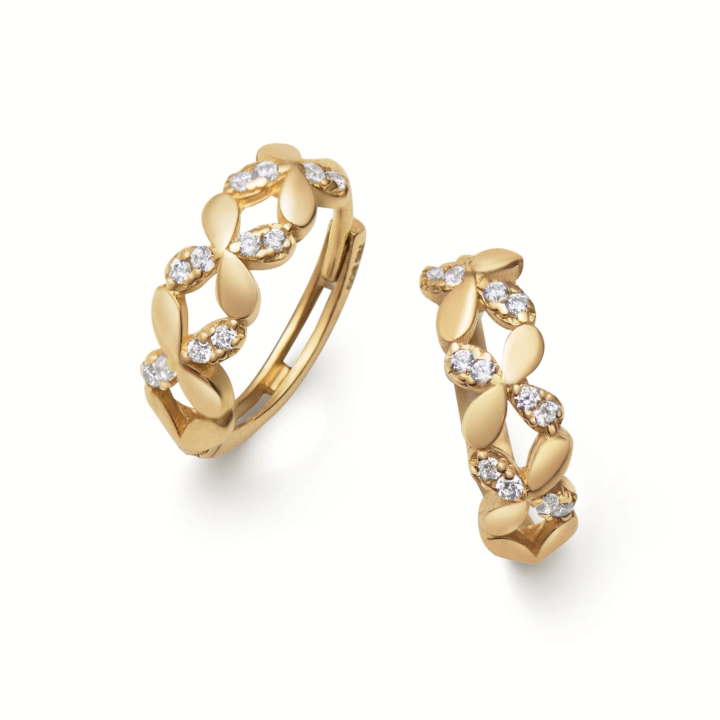 Guldörhänge Creol Blommor KZ