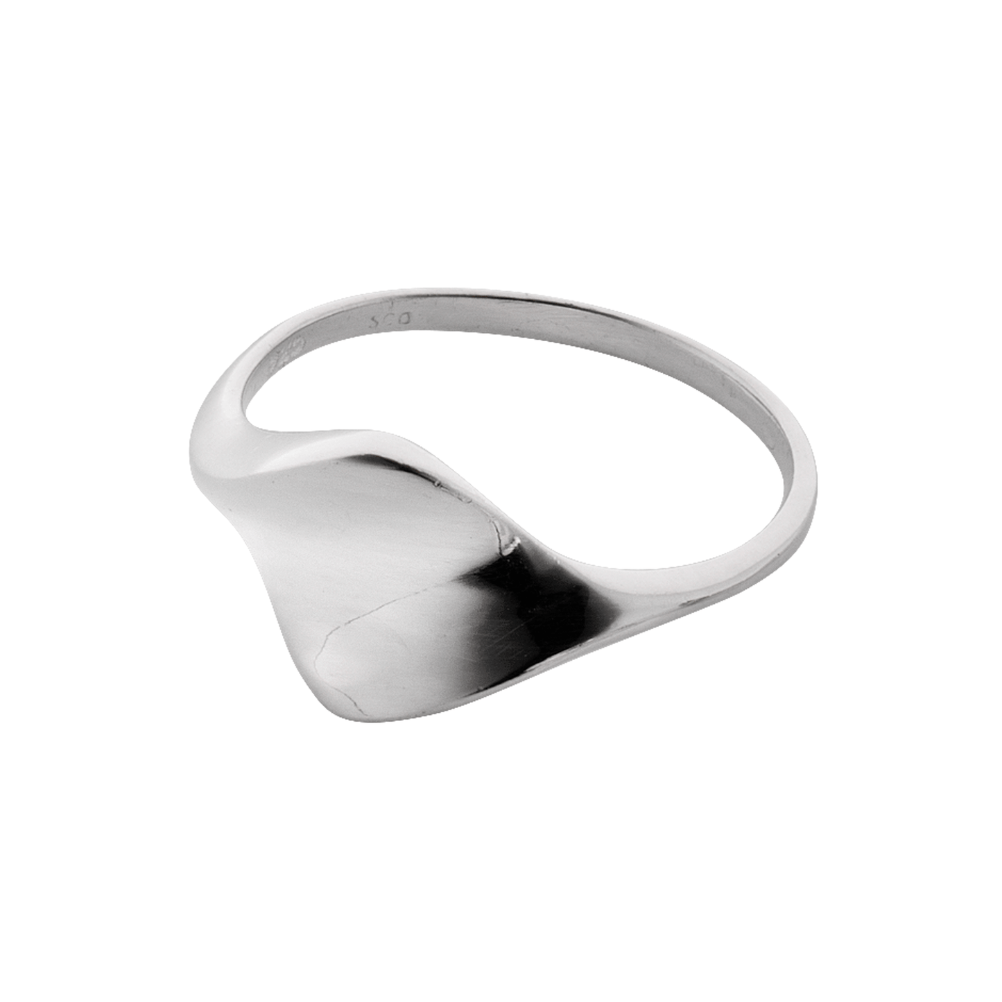 Silverring Löv