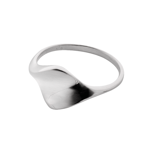 Silverring Löv