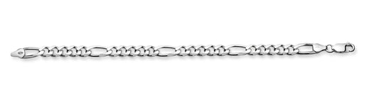 Silverarmband Figaro