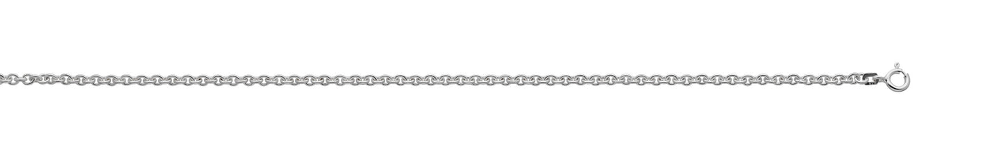 Silverhalsband Ankar Rund