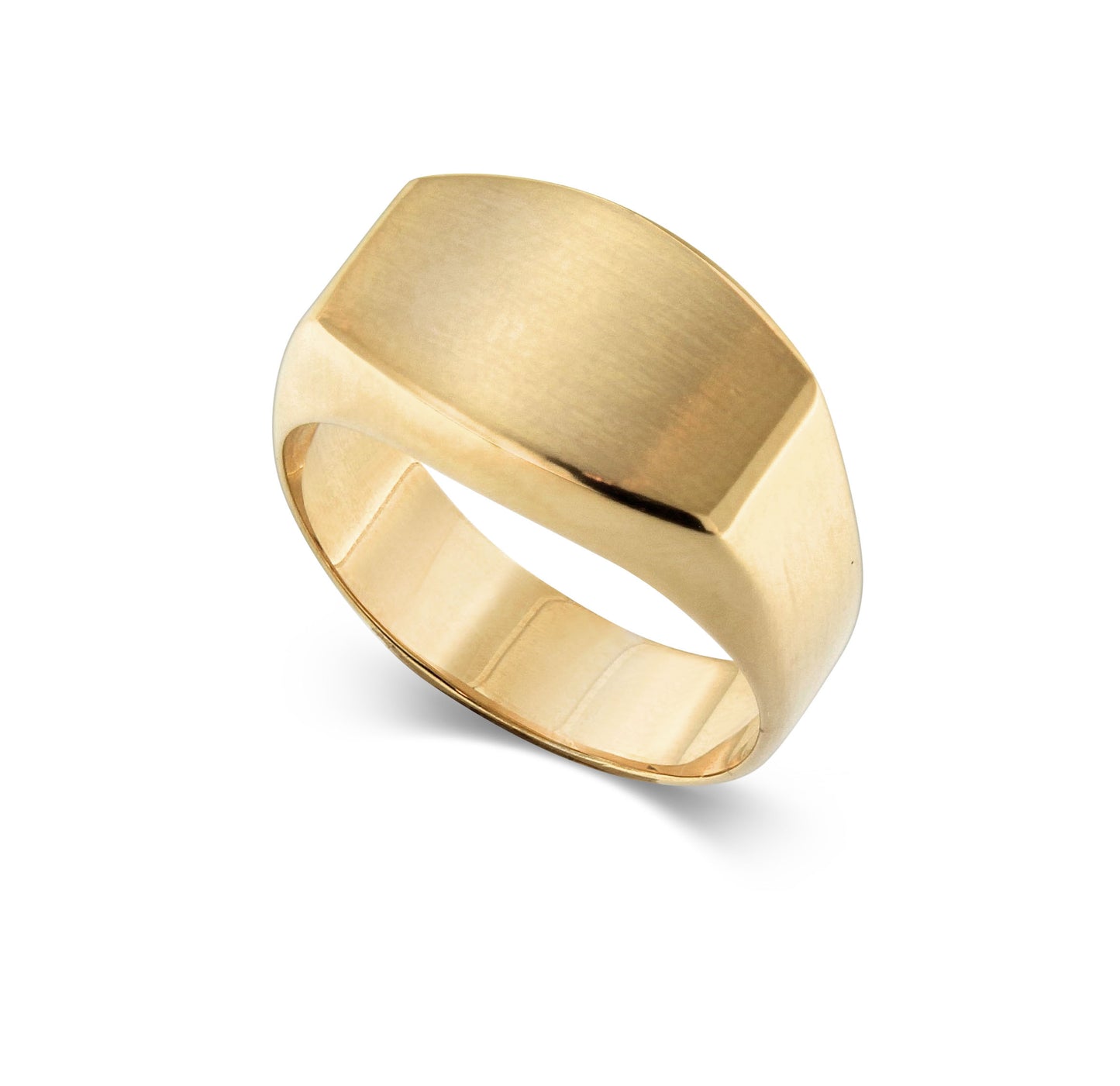 Silverring Förgylld Klack