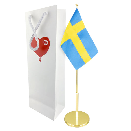 Flaggstång Mässingpläterad