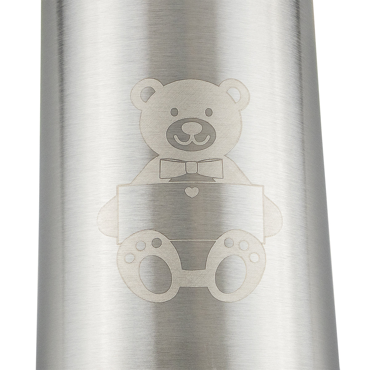 Barntermos Nalle Silver