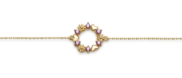 Guldarmband Krans KZ