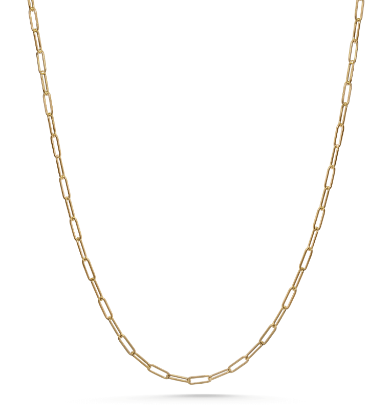 Guldhalsband Paperclip