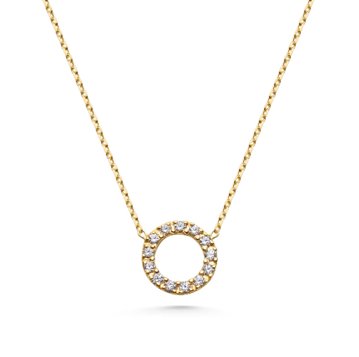Guldhalsband Cirkel KZ