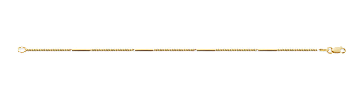 Guldarmband Pansar med Stavar