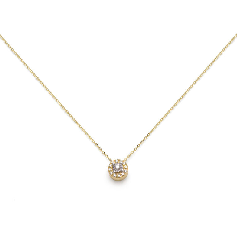 Guldhalsband Carmose Diamanter