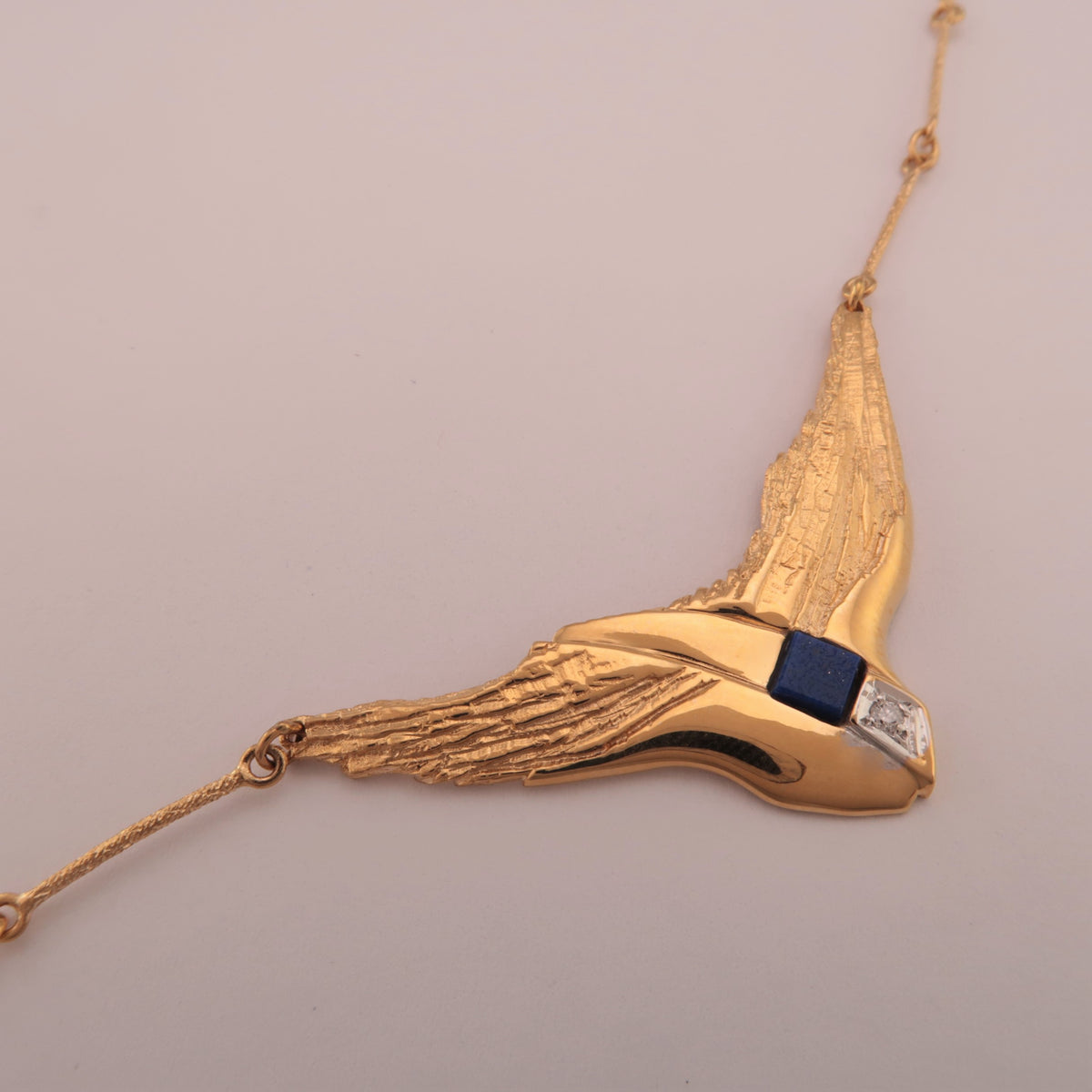 Guldhalsband Vildmark Lapis