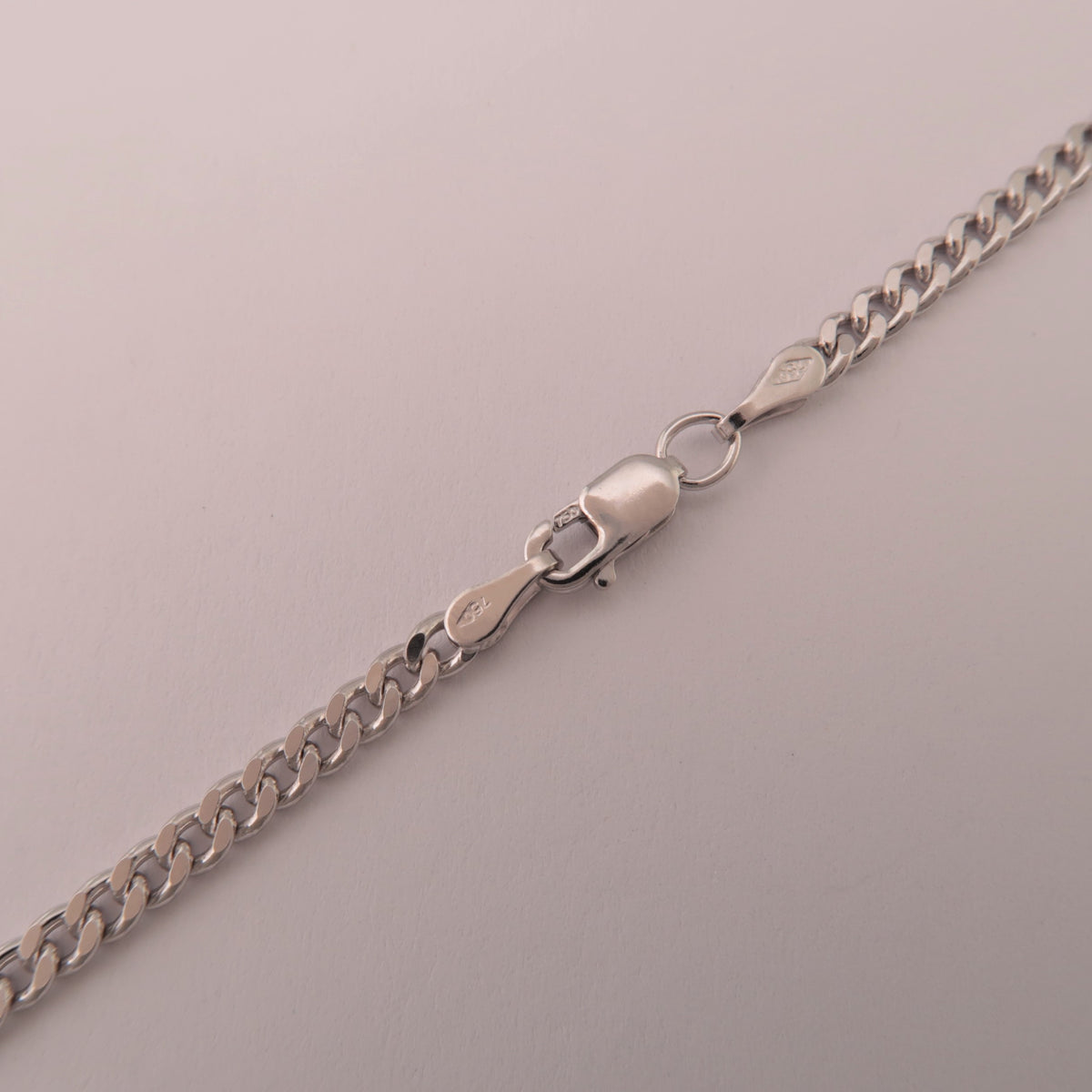 Guldarmband Pansar Vitguld