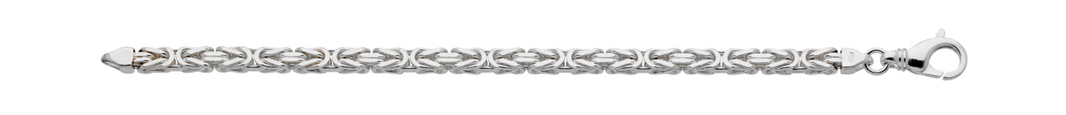 Silverarmband Kejsarlänk, 17 cm