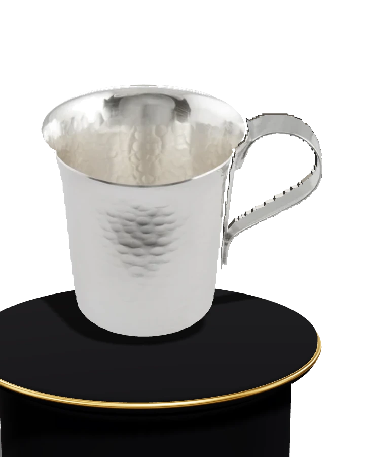 Barnmugg Dop, hamrad, 6,3 cm