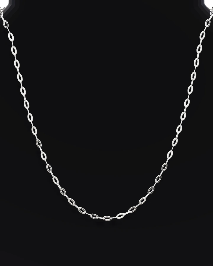 Silverhalsband Ankar Spetsslipad