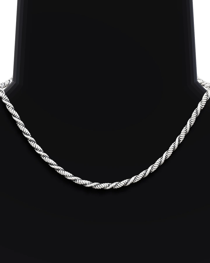 Silverhalsband Cordel