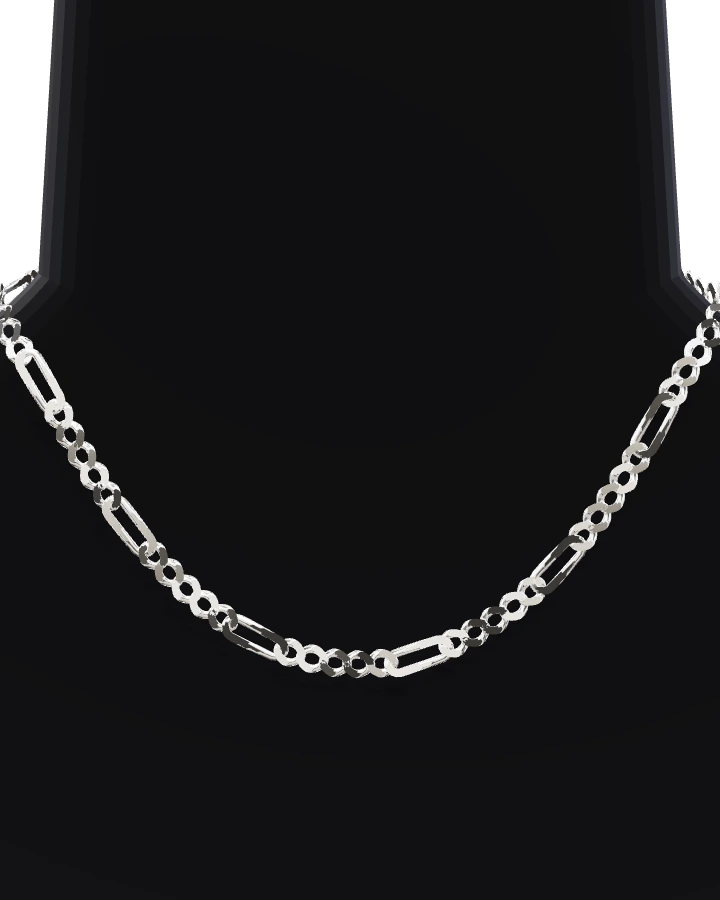 Silverhalsband Figaro