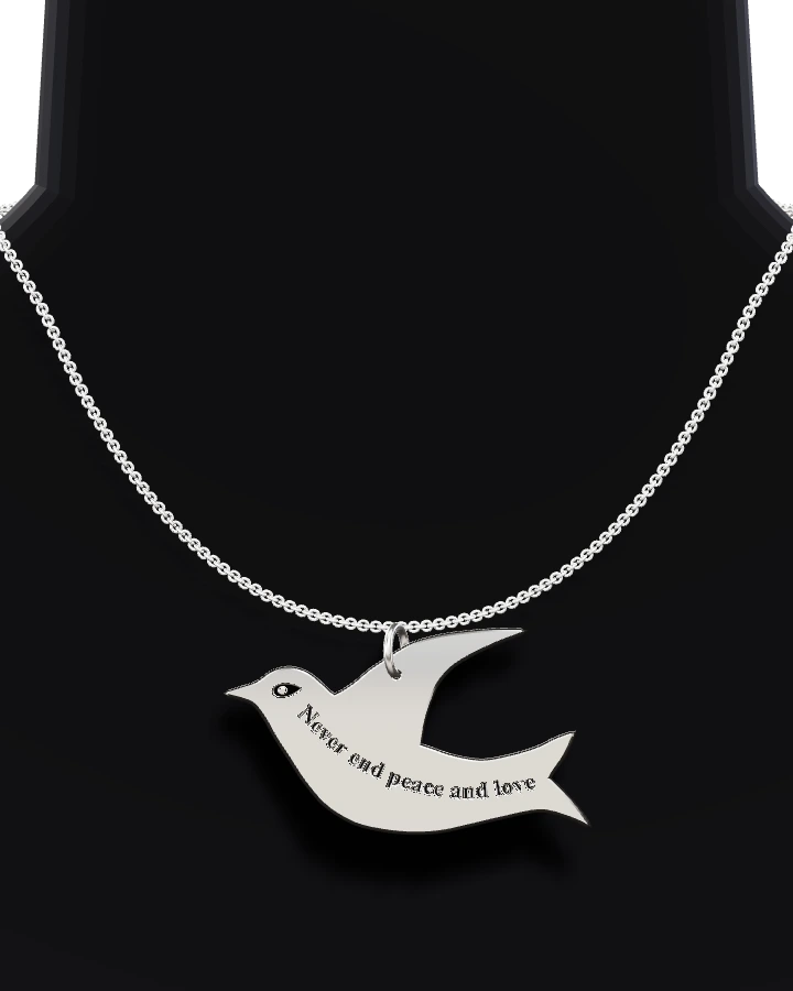 Silverhalsband Fredsduva