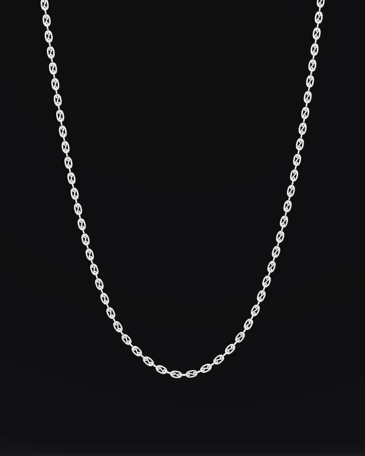 Silverhalsband Irrgång