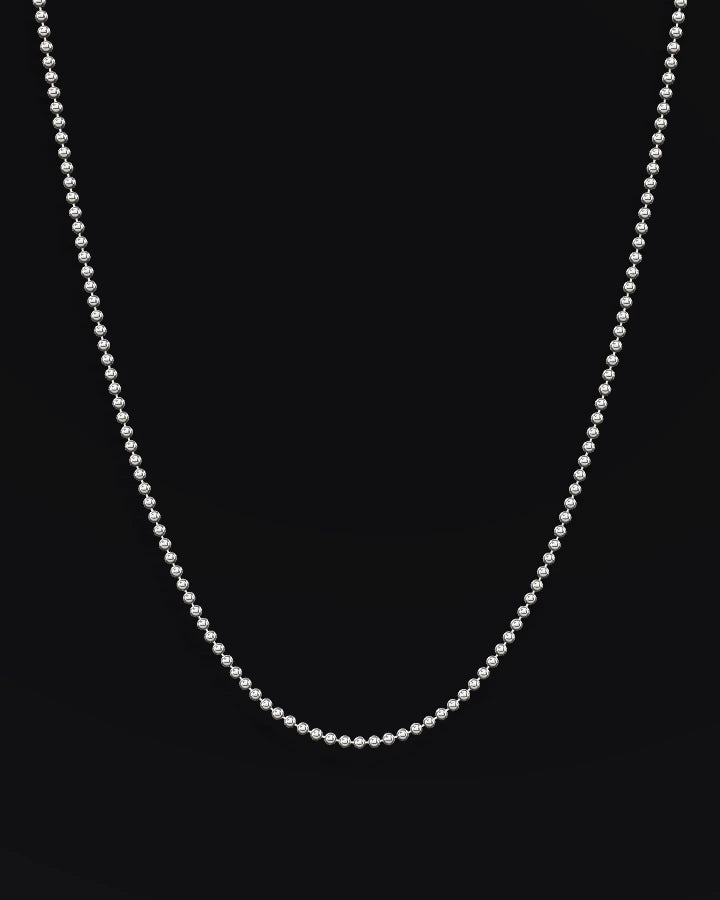 Silverhalsband Kullänk